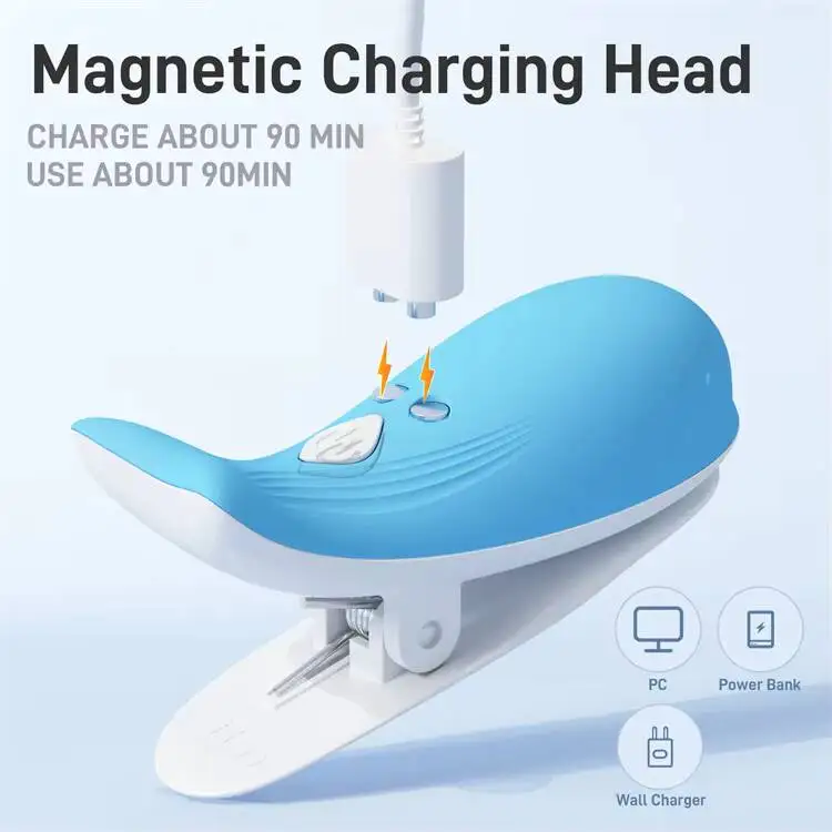 2023 New Vibrating Breast Clamps Electric Stimulator With Remote Control Dual Head Nipple Clip Vibrators 5