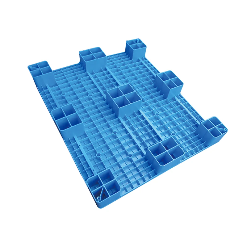 1200*1200*140  mm size 9 legs flat top closed deck Plastic Pallet for manufacturer