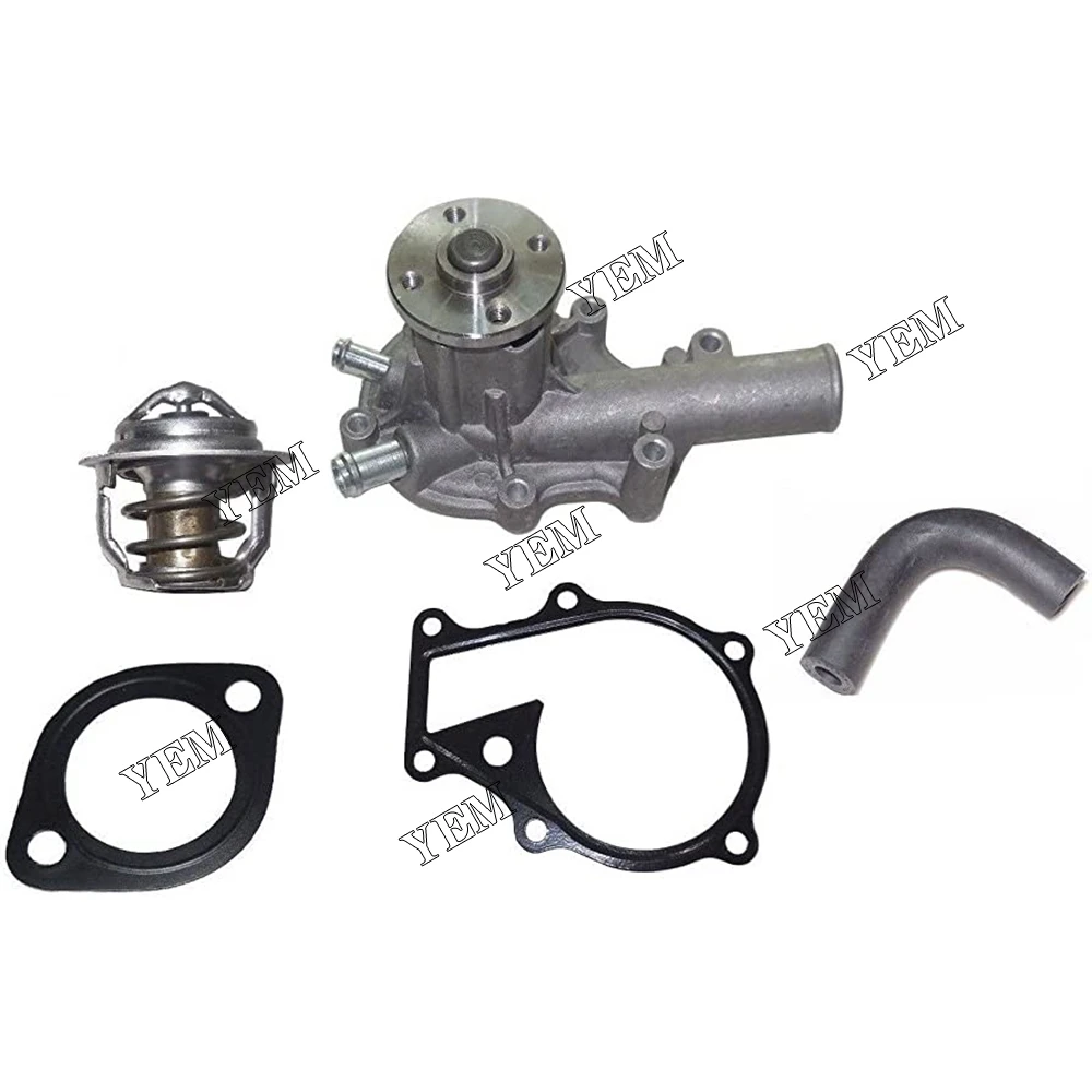 Engine Spare Parts New Water Pump With Return Hose &Thermostat Fits for Kubota RTV1100CRX RTV1100CW