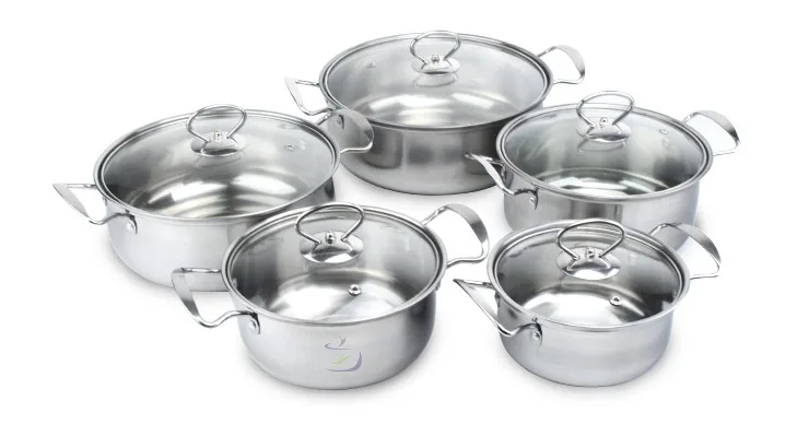 Free Germany Stainless Steel Kitchen Queen Cookware Set Induction ...