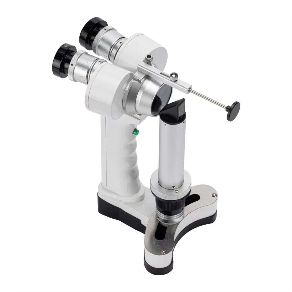 Factory Direct LED Handheld Slit Lamp Portable Ophthalmic Slit Microscope for Human and Veterinary Use with Rechargeable Battery
