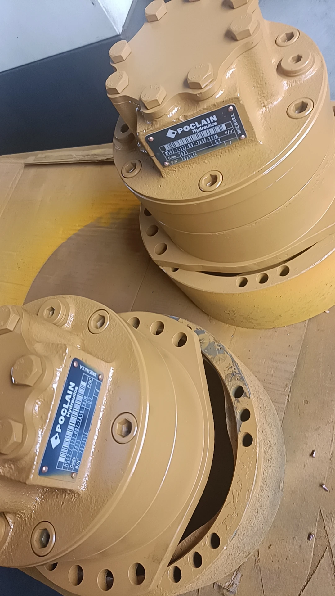 OEM Poclain Hydraulic Wheel Motor MSE02 Series for Low Speed