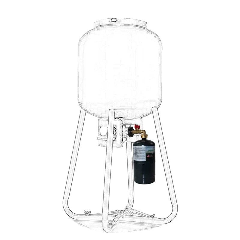 Adaptador De Recarga De Tanque De Propano, Seguro Y Fácil De Instalar Adaptador De Llenado De Propano Para Botella Pequena Para Acampar