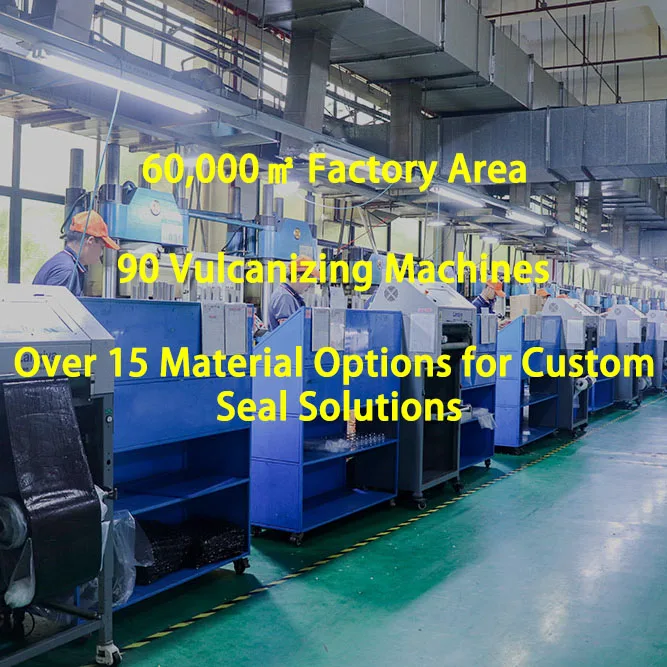 MAIHUA Factory Wholesale Good Quality Customized Molded EPDM FKM Seal Heat Resistant Rubber Flange Gasket 20-90 Shore Hardness