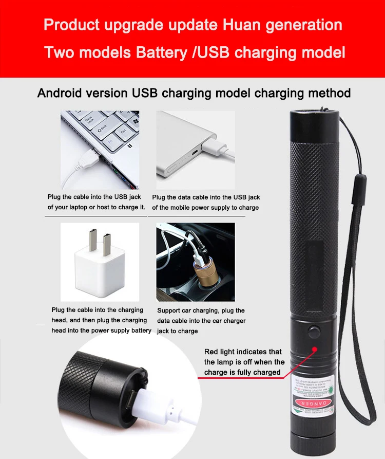Nisoul Green Long Range High Power Laser Pointer Jd301 Laserpointer