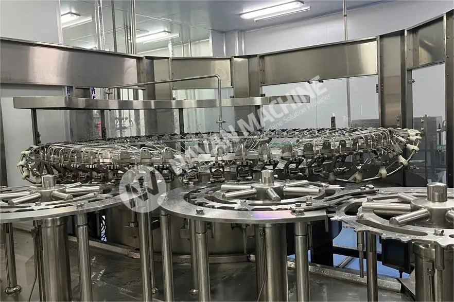 Automatic Beer Filling Machine Rotary PET Plastic Bottled Beer Production Packaging Line supplier