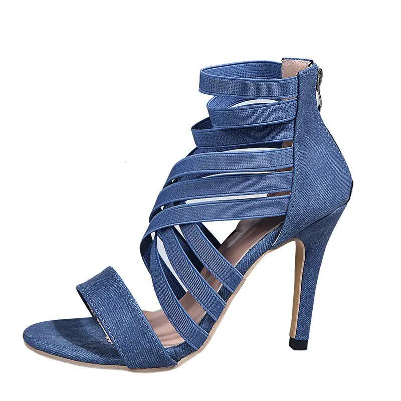 Zapatos de mujer europeos y americanos explosión modelos de color brillante  tacones con cordones de punta talla grande comprar a buen precio — entrega  gratuita, reseñas reales con fotos — Joom