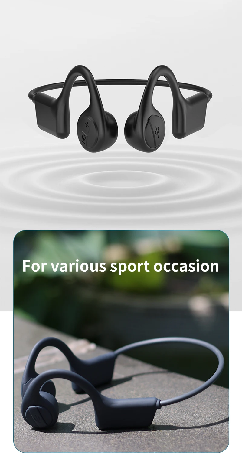 X7 Bt Bone Conduction Earbud Openear Earphones Sport Wireless Ip55