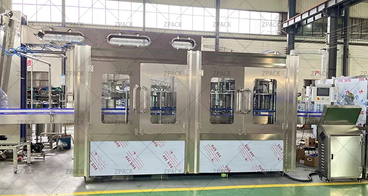 product 2000 3000 bph liquid pure mineral pet bottle water rinsing filling capping machine-2