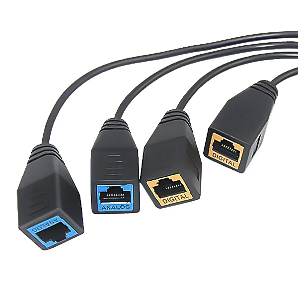 RJ45/RS485 Splitter to 4 RJ45 Connectors - Cat 6 Cable