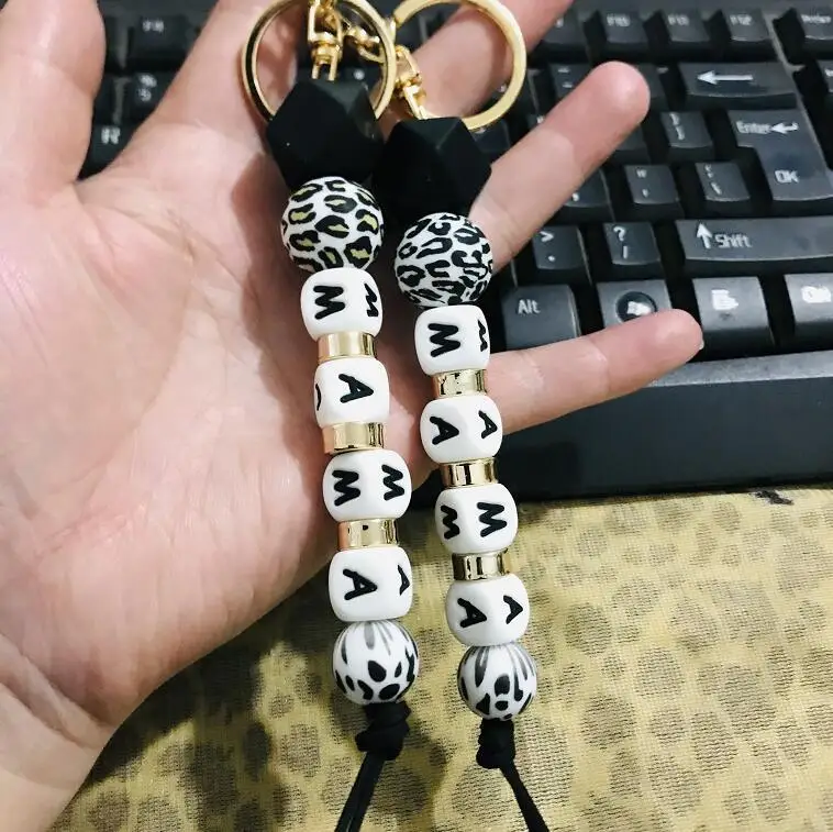 Poop Keychain – Leopard Spot Design