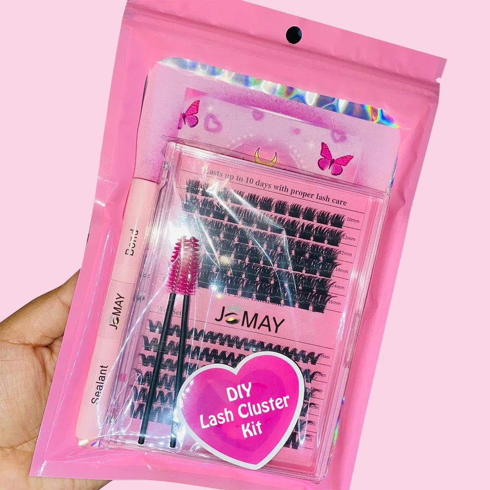 Customize Your Logo With Segmented Cluster Eyelashes