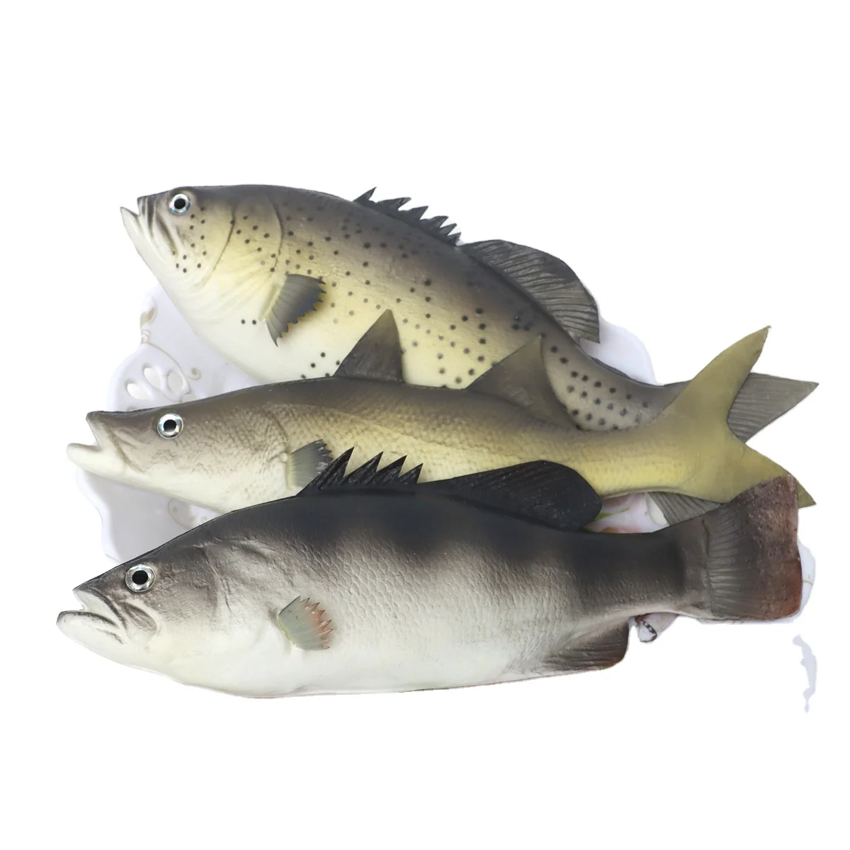 4-piece Simulation Fish - Perfect for Party Decor & Props