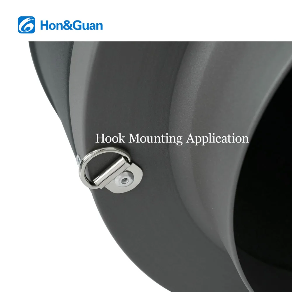 Duct Axial Fan, 1038CFM, 100-240V, PWM, Inline - detail 12