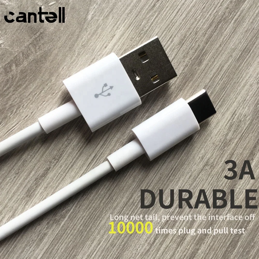 Cantell горячая Распродажа ABS 1 м 2 м 3A usb c кабель для передачи данных Тип c Быстрый зарядный кабель android type c кабель для samsung