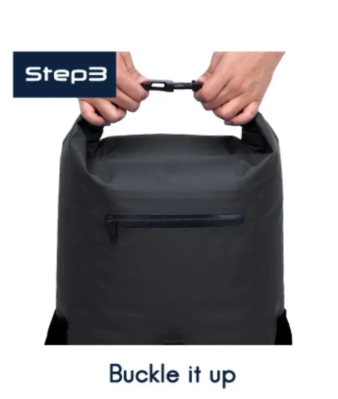 Oem Custom Logo Boating Hiking Kayak Water Proof Floating Roll Top Dry