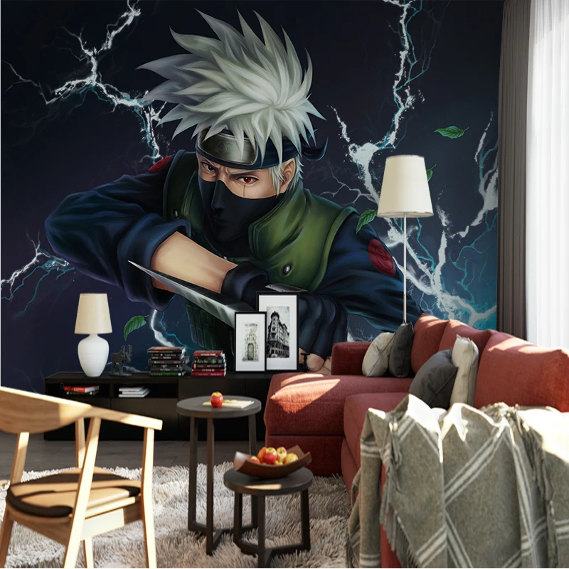 Compre Personagem de desenho animado de personagem de desenho animado de  matador de demónios anime personagem decorativo murals sala de crianças  parede de parede de parede impressão moderna decoração casa pintura tela