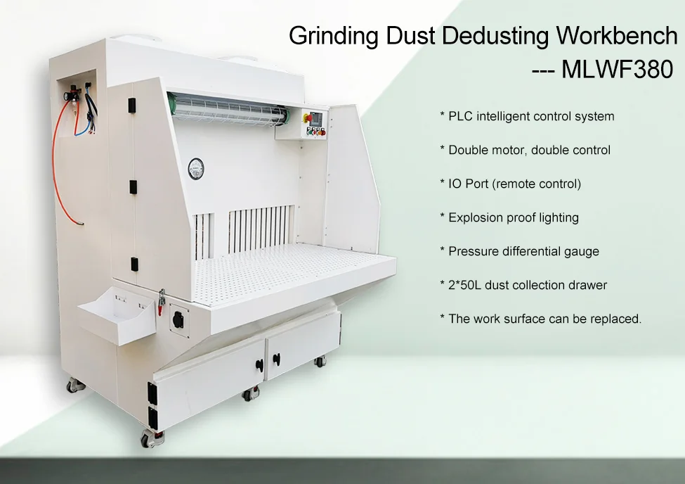 High Quality Downdraft Table Workbench for Grinding and Polishing ...