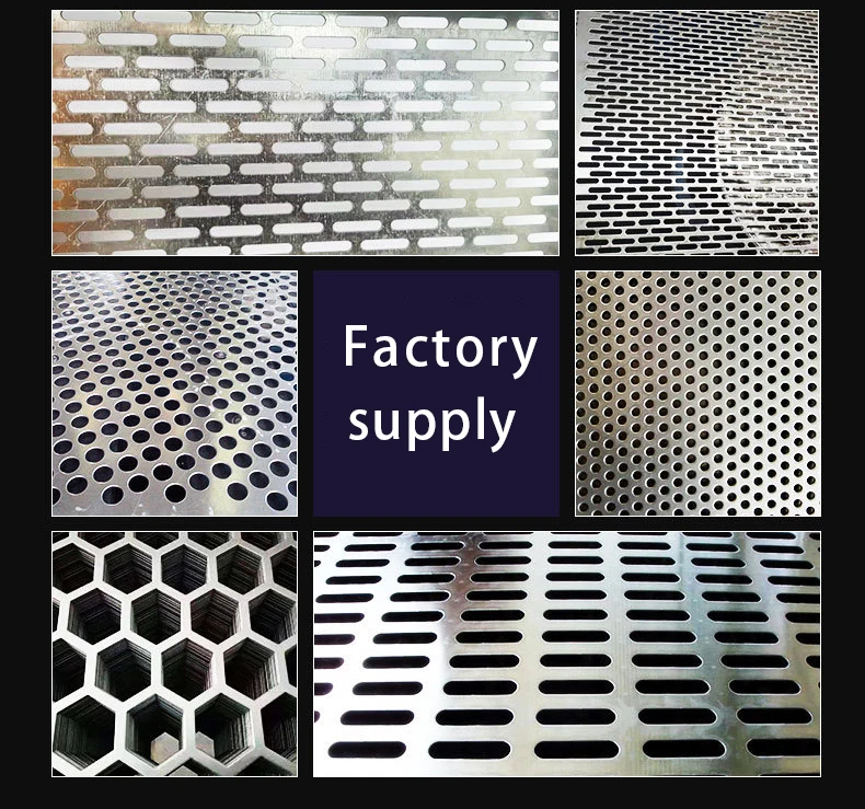 Plate Aluminum Perforated Mesh Metal Screen for Radiator Covers 6mm Decorative Sheets Expand Fenc Balcony Perforated Metal