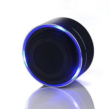 2022 Outdoor portable colorful led speakers wholesale waterproof Wireless stereo bluetooth Speaker Outdoor With LED Light