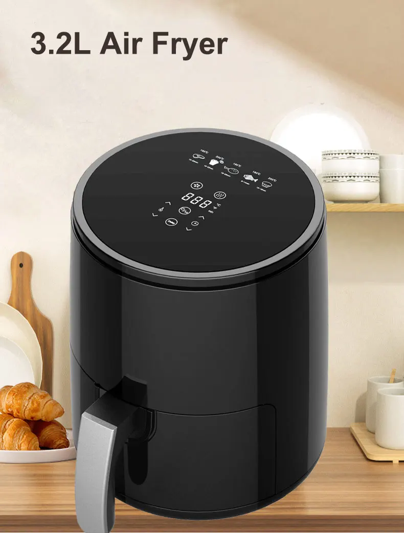 Factory New Product Air Fryer Without Oil Multifunction 3.2 Liter Deep