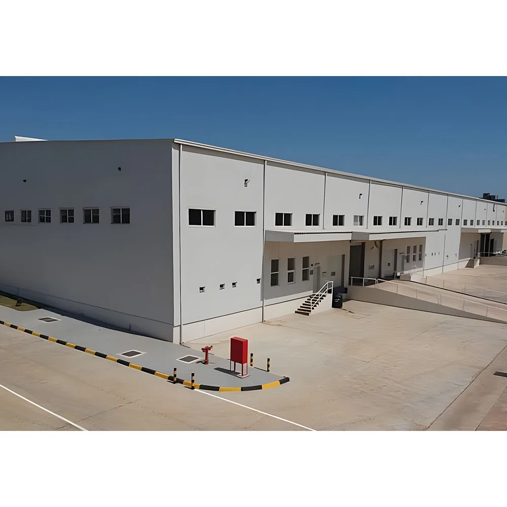 Low Cost 2000 square Meter Prefab House Prefabricated Design Steel Structure Industrial Prefab Buildings