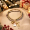 ciondolo in oro di Babbo Natale