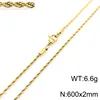 Oro MGBC286 Larghezza: 2 mm Lunghezza: 60 cm