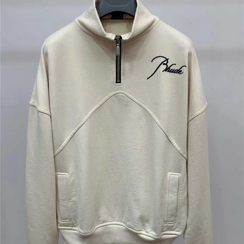 Rhude Cream Pullover Hoodie www.mpacc.co.za