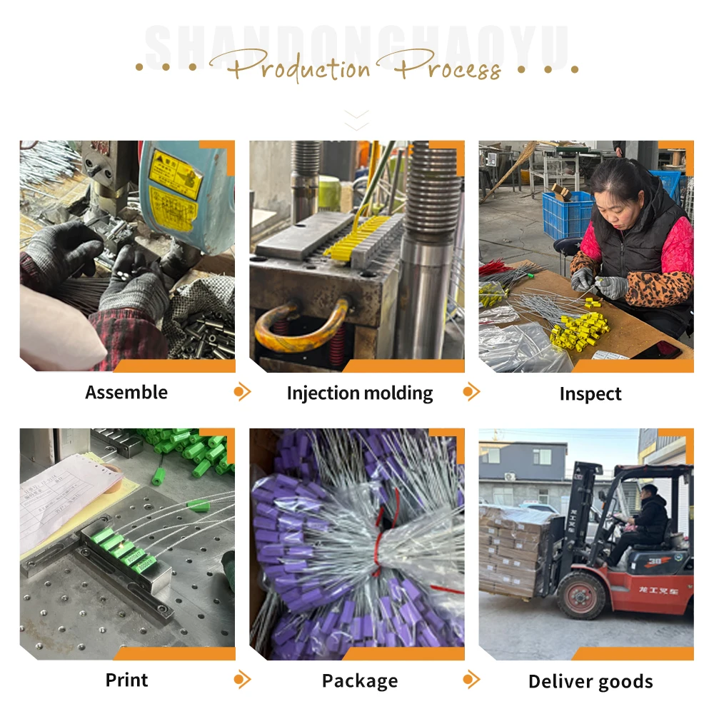 Shrinkable Tamper-proof Seal PP Logistics Transportation Safety Plastic Seal