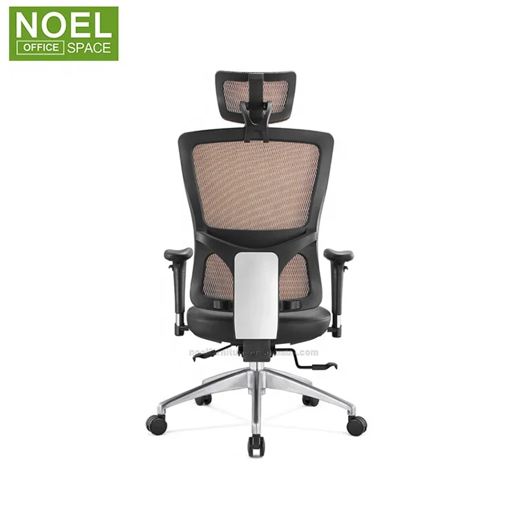 Новейшая задняя сетка ткань поворотный стул офисная