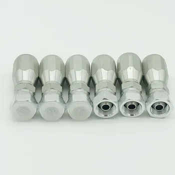 Hydraulic Hose Fitting JIC Carbon Steel Internal Thread Reusable Rotary Hose Joint