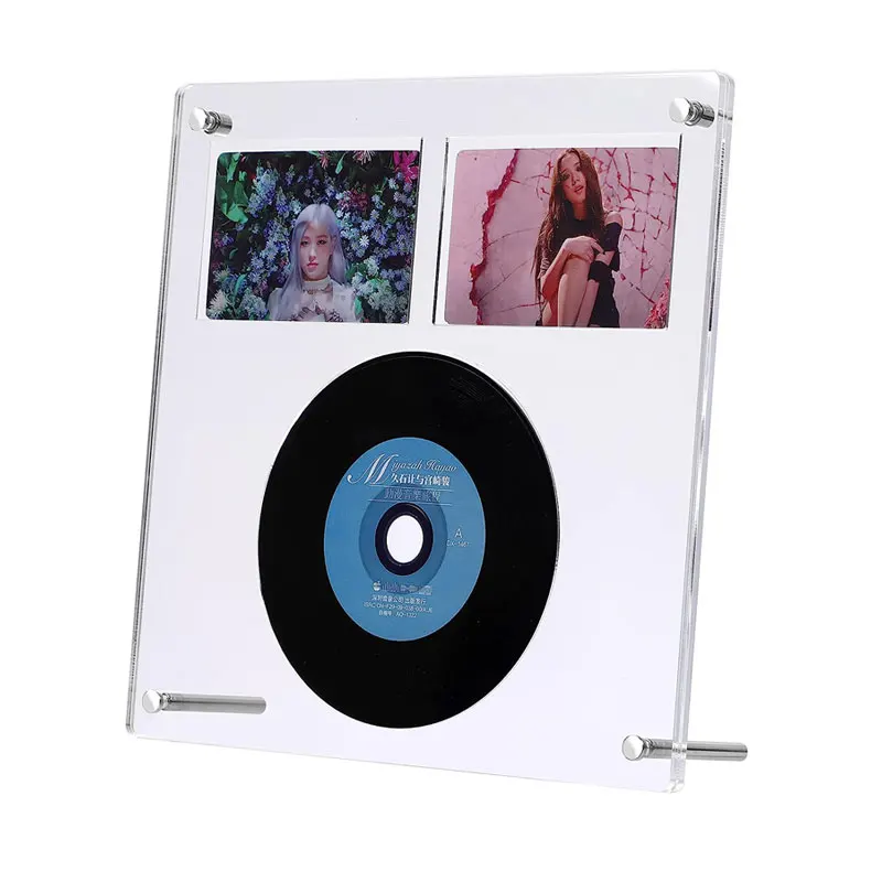 Guangdong Custom Kpop Acrylic Standee CD Photocard Holder Display Stand Frame Clear Photo Frames Stand