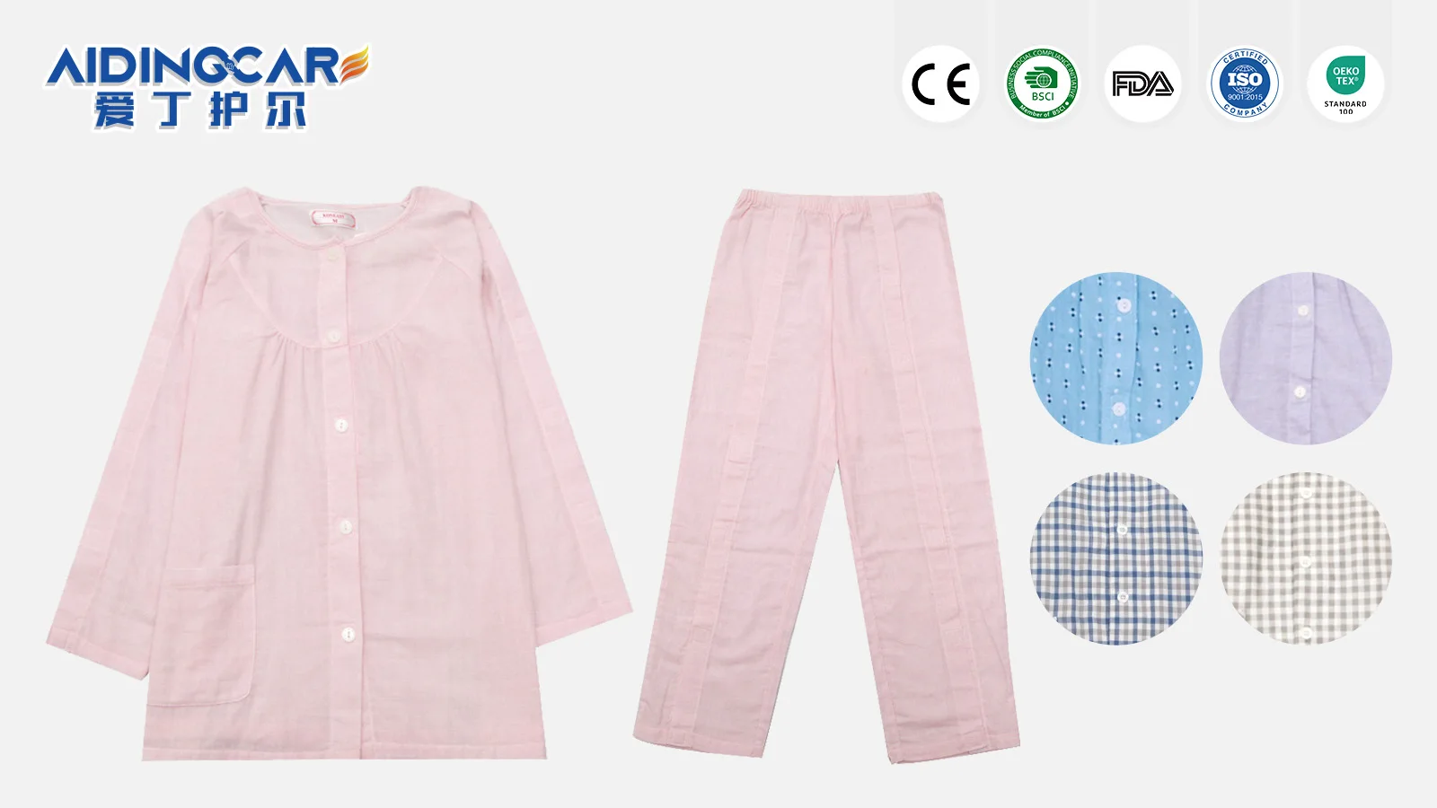 Wholesale Paralysis Clothing Orthopedics Patient Postoperative Nursing - product detail 1