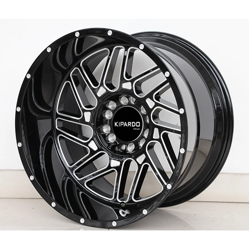 Kipardo New Design 22X12 20X12 Deep Concave 20 22 Inch Rims Wheels 6x139.7 6x150
