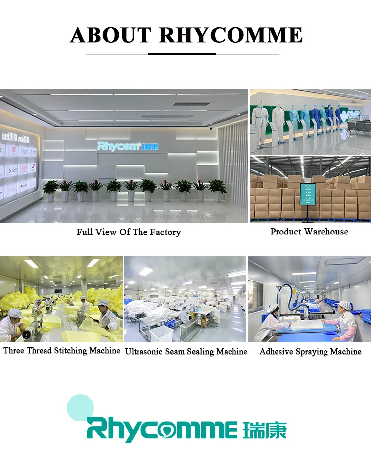 Rhycomme medical consumables disposable hospital uniform surgical gown