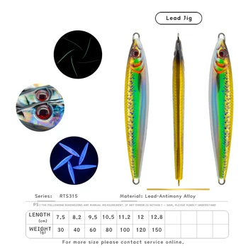 Vertical Saltwater Fishing Lure 3D Printed Barracuda Speed Jig for Sardine and Mackerel Bait – Metal Jig – view 4