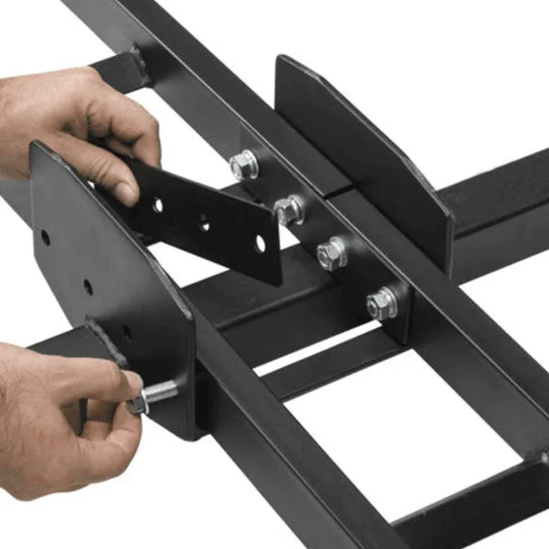 Heavy Duty Steel Hitch Mount Motorcycle Carrier Suv Car Rear Motorcycle