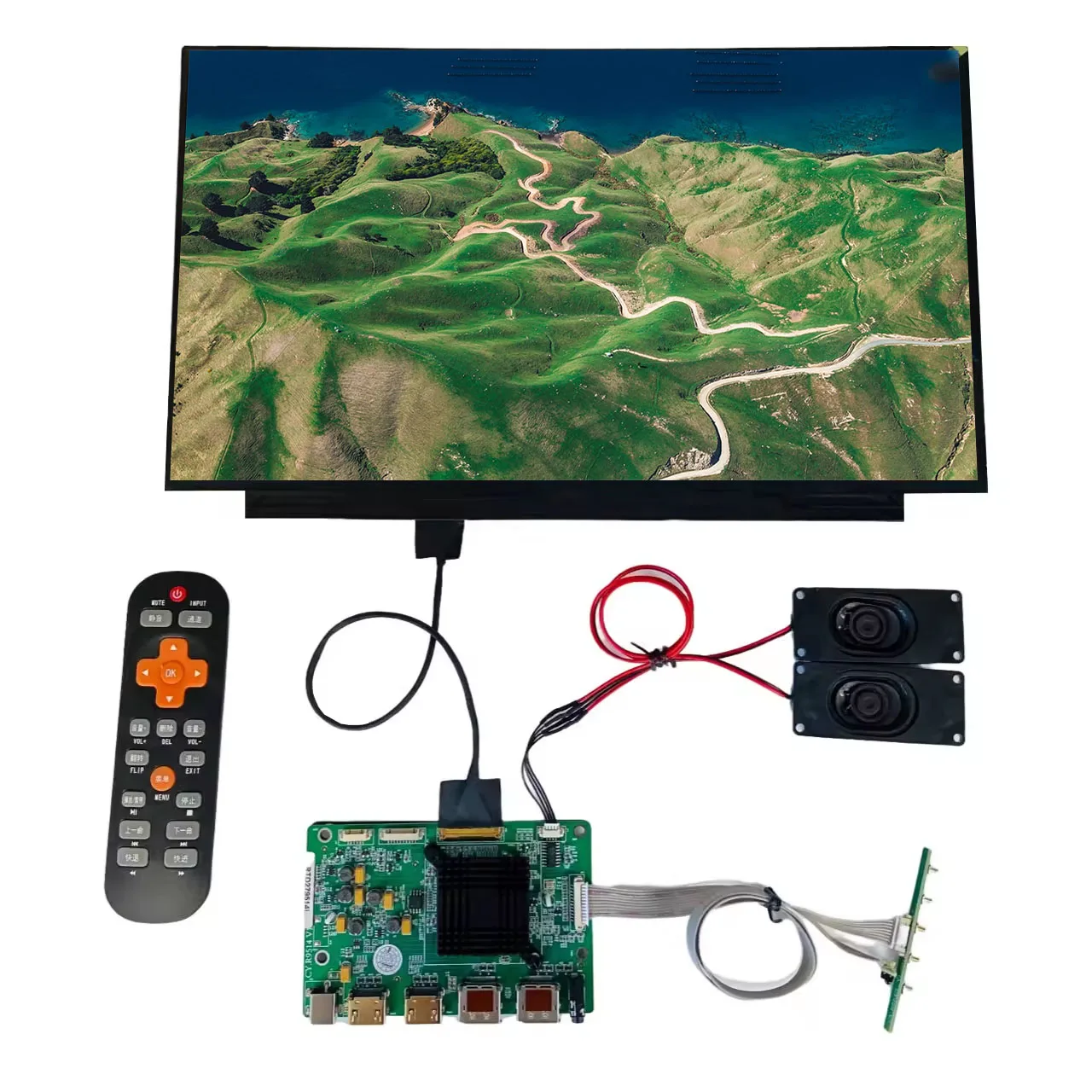 BOE 14-Inch TFT LCD Module NV140QUM-N53 with 3840*2160(RGB) 60Hz Support RTD279514 HD-MI Wayfinding LCD Controller Board LCD Kit