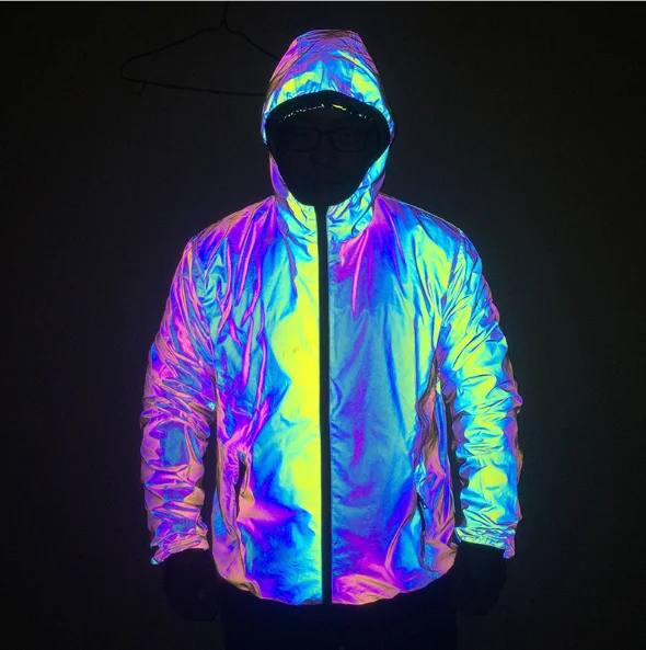 RAIVE ♥ Hooded Windbreaker Jumper / 追跡付 High Reflective, Waterproof Hooded Windbreaker for All Seasons