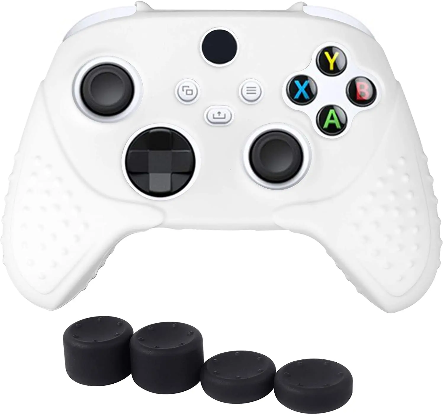 Анти-скольжения захваты для Заказная силиконовая игровой контроллер чехол для Xbox серии X крышка