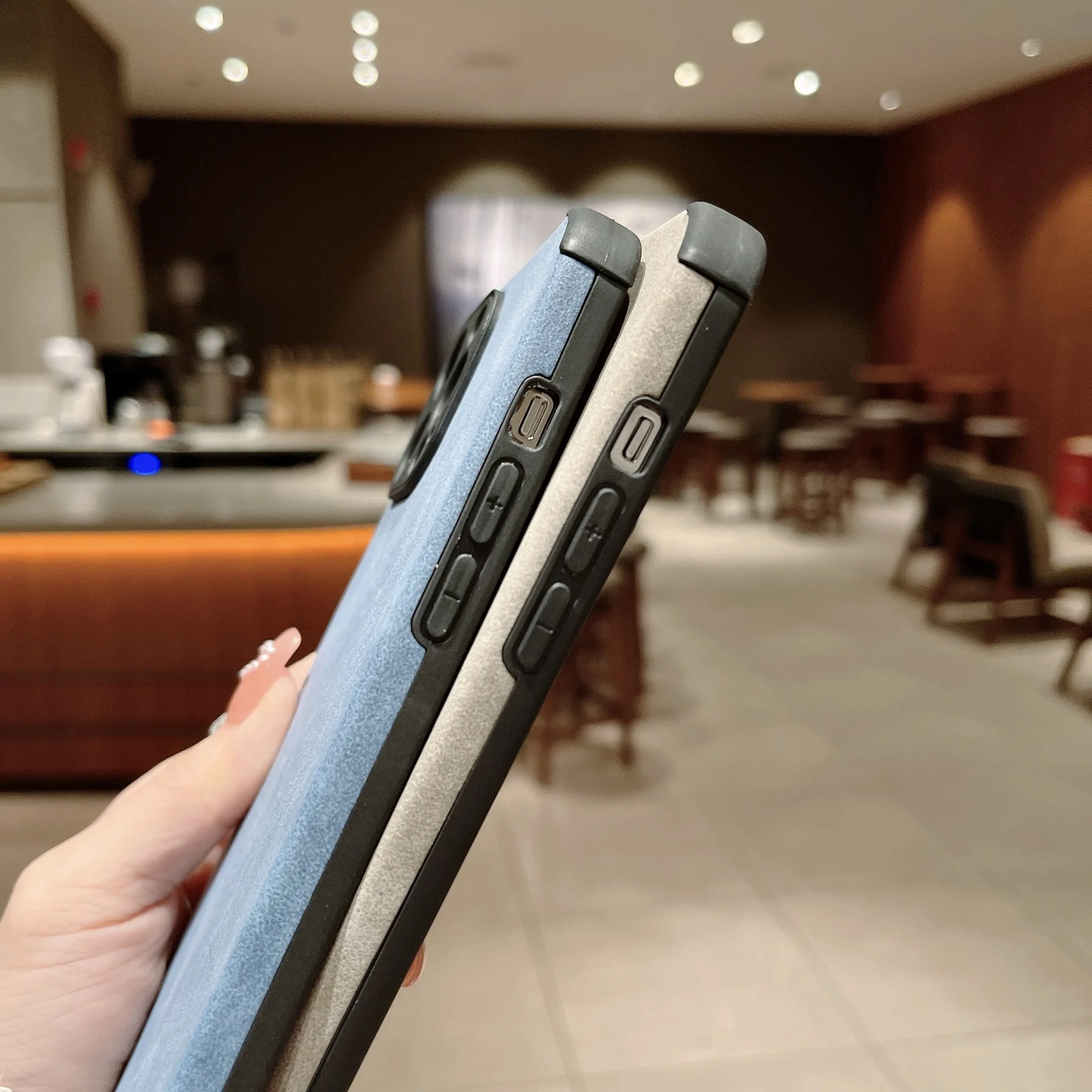 Hot Selling Shockproof Back Cover Leather Phone Cases For Iphone 13 Pro