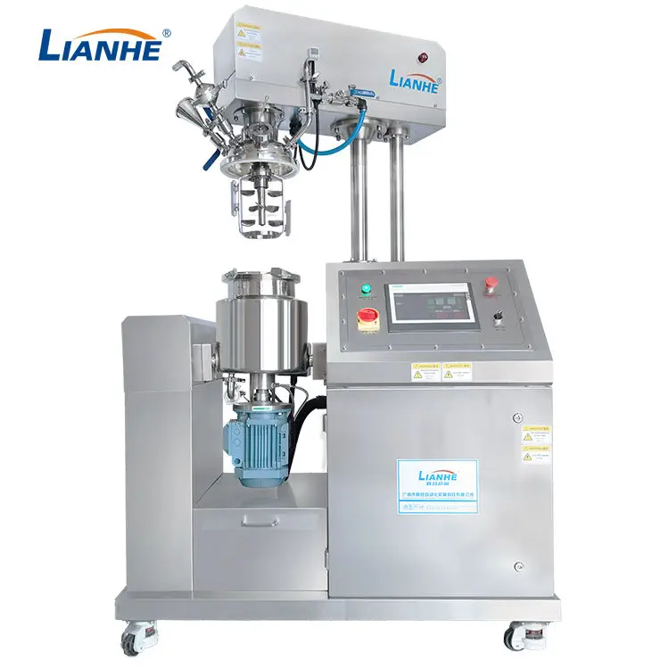 Cosmetic Manufacturing Machinery Lotion Cream Mixing Tank Vacuum ...