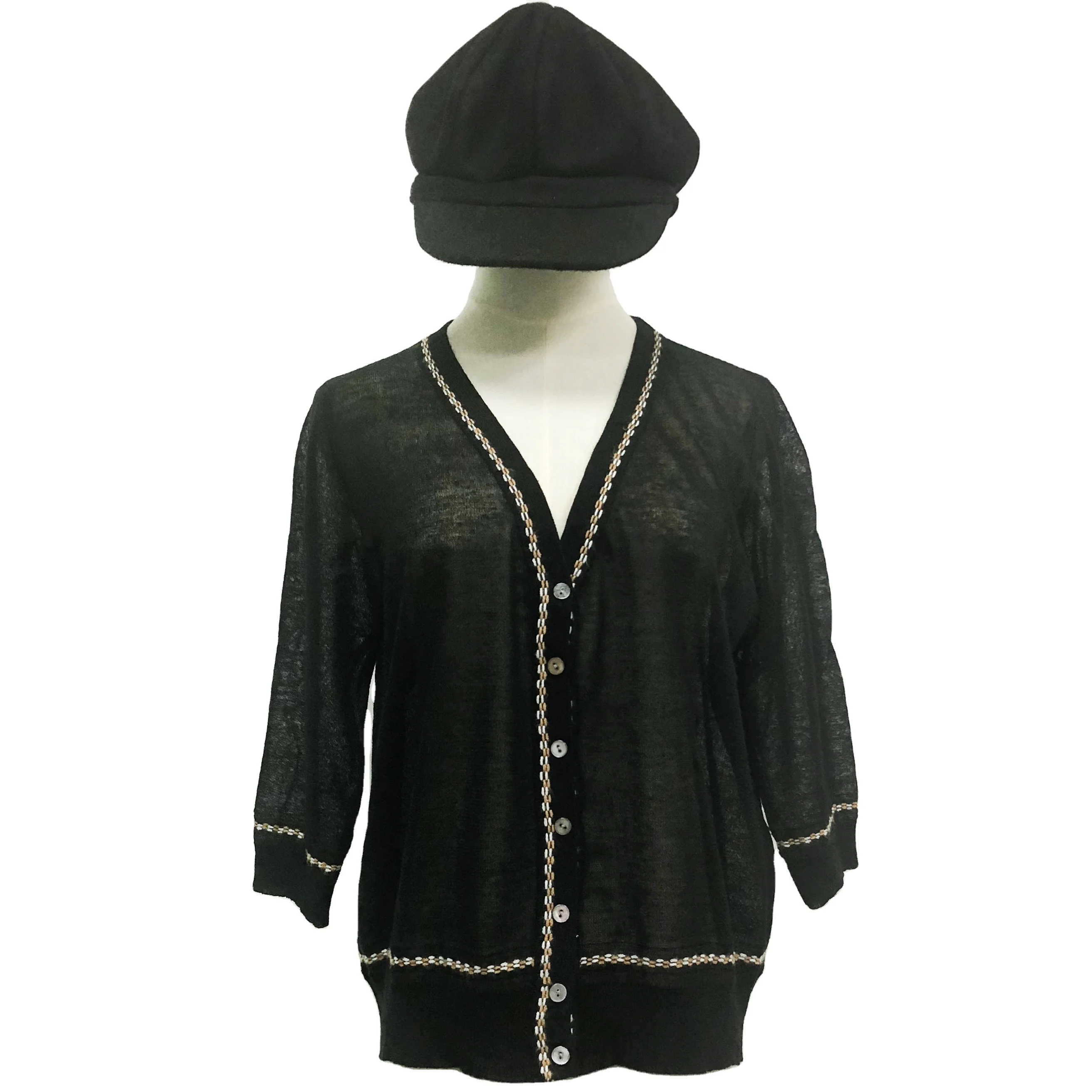 soft black cardigan womens