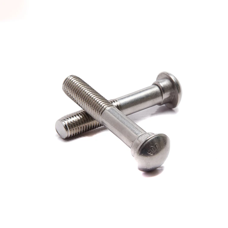 Elliptic Neck Track Railway Bolt Oval Neck Bolt for Rail Track Railway Oval Neck Railway Fish Bolt