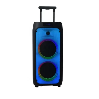 Hot Sale Double 6.5 Inch J-jbl PartyBox Rechargeable Trolley Boombox Aux Portable Wireless Karaoke Party Pro Audio Speakers