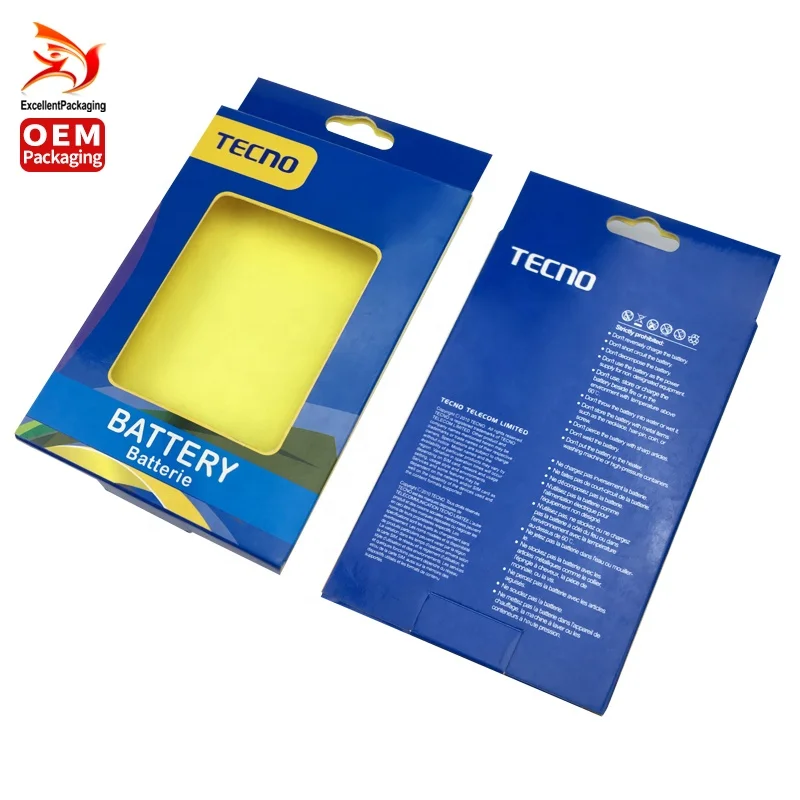 Charger Packaging Box Color Box With Blister Shell Mobile Phone Battery  Packaging Box for Nokia 5C Battery