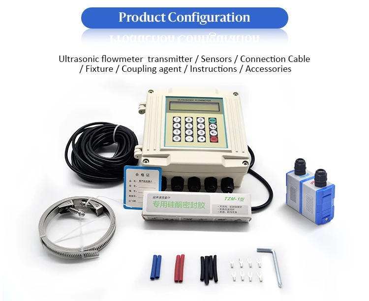 PWF-U2000 Ultrasonic Sensor Flow Meter - Explosion Proof