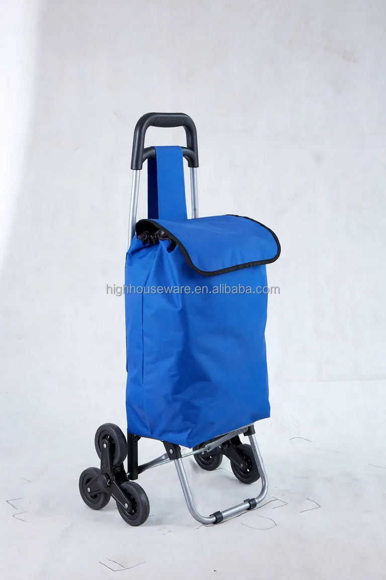 6 wheel stair climber shopping trolley