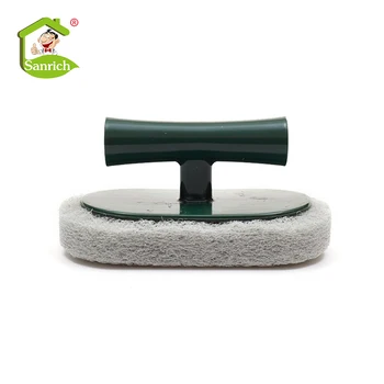 Magical Strong Decontamination Household Clean Sponge Brush, Multifunction kitchen Cleaning Dish Brush with handle